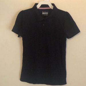 Girls Navy Blue Uniform Shirt